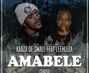 Kabza De Small – Amabele Shaya (Original Mix) Ft. Leehleza