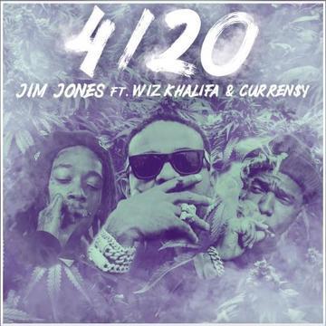 Jim Jones – 4/20 Ft. Wiz Khalifa & Curren$y