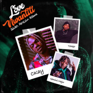 CKay – Love Nwantiti Ft. Gemini Major & Tshego (South African Remix)